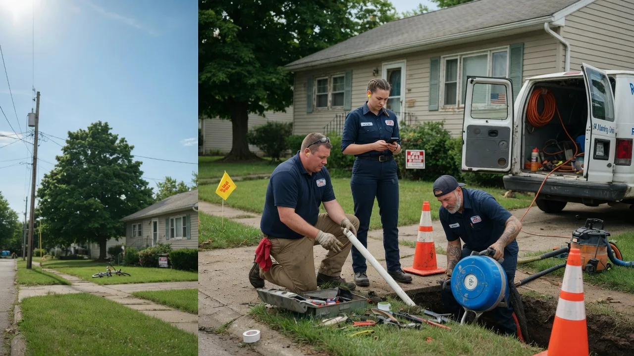 Sewer Line Repair in Baldwin, IL near me